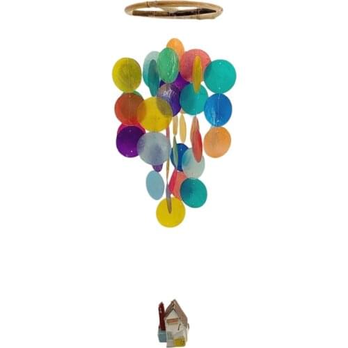 Natural Shell Wind Chime Kids Room Nursery Decoration Wall Hanging Windchimes
