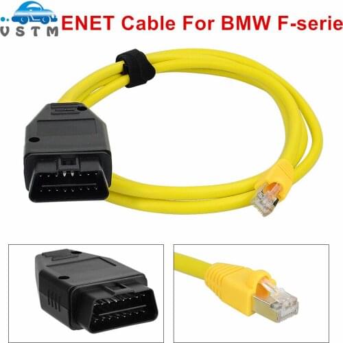 2021 New E-SYS ENET cable for BMW F-series ICOM OBD2 Coding Diagnostic Cable Ethernet to ESYS Data OBDII Coding Hidden Data Tool