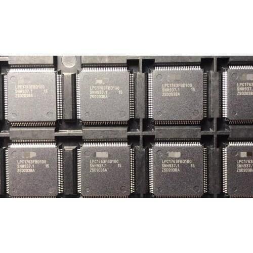 New 100% Quality LPC1763FBD100 Lpc1763 is compatible with 100 pin LPC2368 LPC2368FBD100 ARM7 MCU