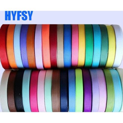 Plain Ribbon 10mm Width 25y/Pack DIY Handmade Material Gift Wrapping Headwear Hair Bow Grosgrain ribbon