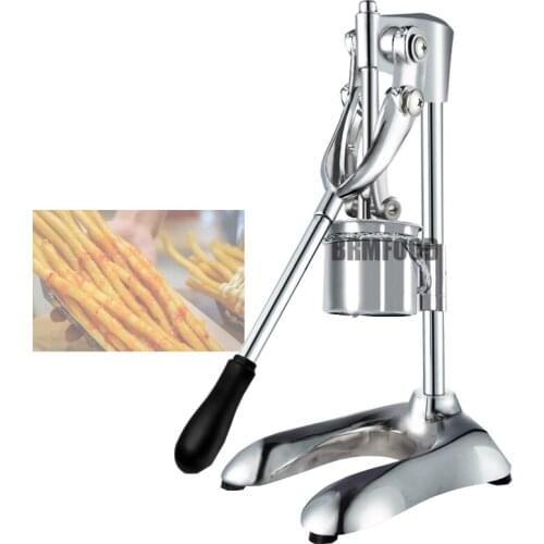 Super Long French Fries Makers Machines Stainless Steel Longest Footlong Mashed Potatoes Fried Chips Extruders