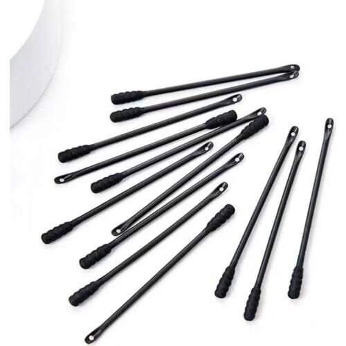 10/60PCS Makeup Disposable Blackhead Care Squeezing Acne Dig Ears Individually Wrapped Cotton Swabs Skincare Cosmetic Tools