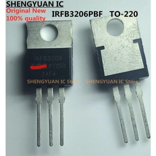 10 pcs/lot IRFB3206PBF IRFB3206 TO-220 FB3206 60V 210A HEXFET Power MOSFET-N Original New 100% quality