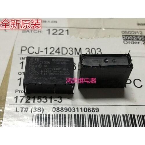 100% New&original PCJ-124D3M-24VDC