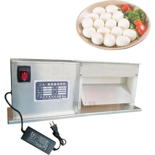Automatic electric quail egg shell removing machine/quail egg skin removing peeling machine
