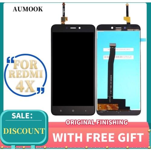 AAA+++ For Xiaomi Redmi 4X 4A LCD Touch Screen Digitizer Assembly With ORIGINAL Frame Replacement For Xiaomi Redmi 4X 4A Display