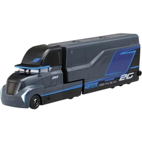 Disney Pixar Cars 3 Lightning Mcqueen Jackson Storm Mack Truck 1:55 Diecast Metal Alloy And Plastic Modle Cars Toys For Children