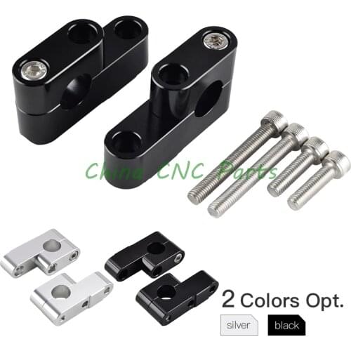 1"up 1.25" Back Handlebar Riser Spacer Kits For Yamaha ATV Raptor 200 350 660R 700 YFM350 YFM660 YFM700 Suzuki LTZ400