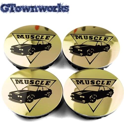 4pcs 59mm Muscle Car Wheel Hub Cap Cover Fit For 5037 6511 6007 4013 7031 19300061 20914866 22791586 22863943 10207641 10172980