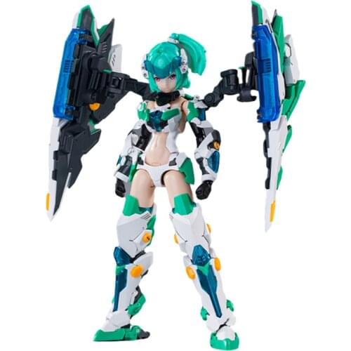 Machine Girl Four Holy Beasts Basalt Assembling Model Action Figure Model Modification Hand-Made Decoration Toy Assembly Model