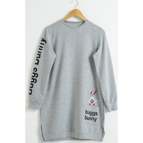 Fashion Women Pullovers Bugs Bunny Sweatshirt Long Sleeve Autumn Winter 2020 Season