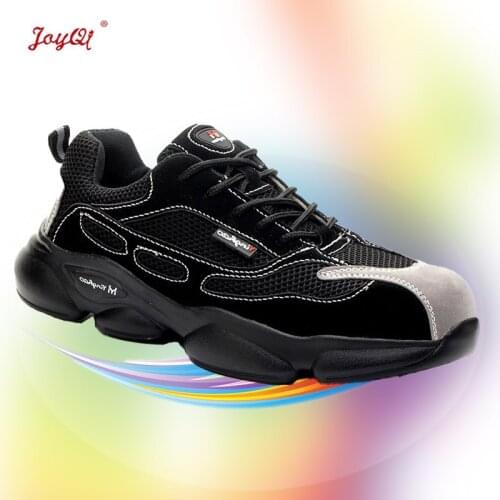 Men safety shoes women work outdoor breathable male female shoes plus size 36-46 JOY-648