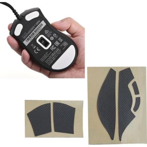 Hotline Games Mouse Skates Side Stickers Sweat Resistant Pads Anti-slip Tape for razer Deathadder V2 Mini Mouse P82A