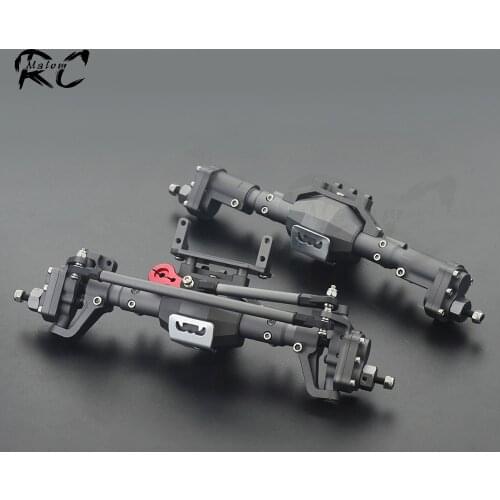 New Aluminum Alloy Front Rear Portal Axle for 1/10 RC Rock Crawler Axial SCX10 I II 90046 90047 EX86100 Redcat GEN8 Upgrade Part
