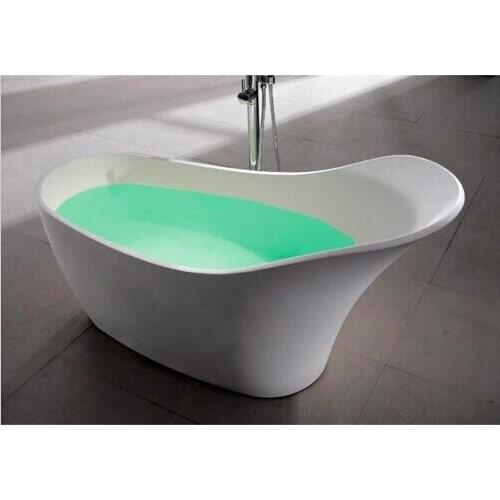 Freestanding Solid Surface Bathtub With Overflow - 1690 X 740 X 880 mm - Freestanding WD010