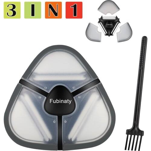 Vegetable Peeler 3 in 1 Stainless Steel Julienne Peeler with Blade Protective Cover and Cleaning Brush Kitchen Gadget