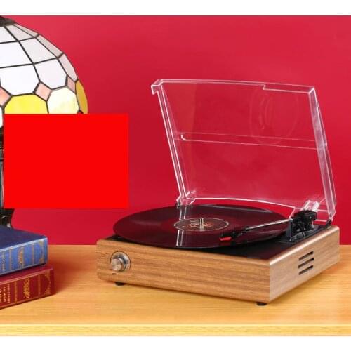3 Speed 33, 45, 78 RPM Record Player Antique Gramophone Turntable Disc Vinyl Audio AUX Output