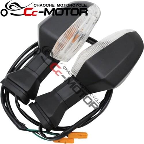 Clear lens brand moto stop signal flasher for Kawasaki ZX-6R 636 ZX-10R Z1000 flasher universal motorcycle turn signal light
