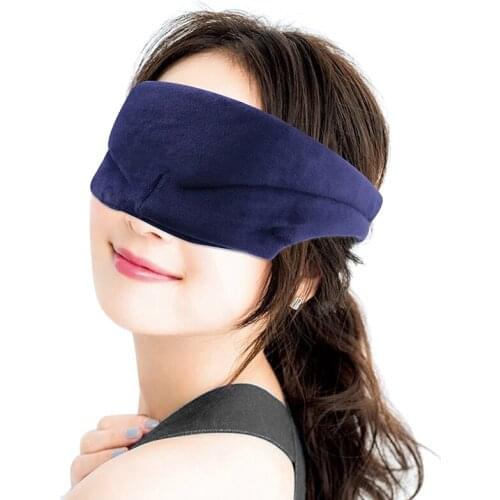 Relieve Fatigue Sleeping Eye Mask Travel Rest Cover Shade Blindfold Memory Foam Padded EyePatch/Eye Patch Eye Massage Eyeshade