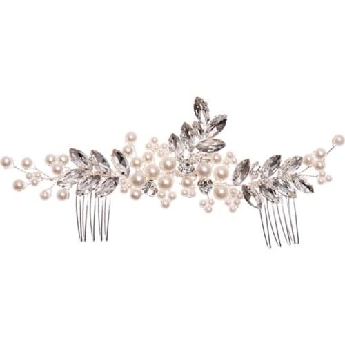 Rhinestone Headband Bridal Tiara Hair Accessories Hairband Wedding Hair Jewelry Headpiece Women Accessories Tiaras N2UE