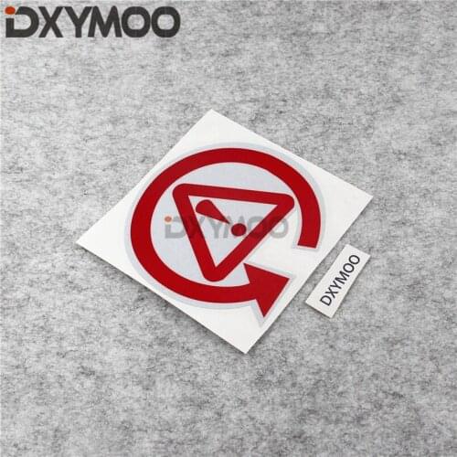 Funny Decorate Sticker Warning Mark DANGER Auto Whole Body Window Tail Car Styling Bumper 12x11.6cm 3M