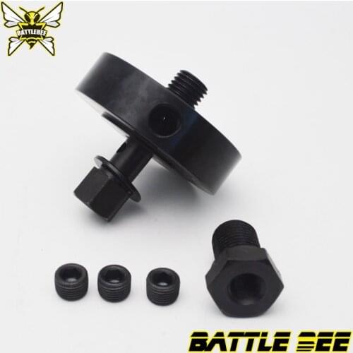 BATTLE BEE VAG EA113 Sandwich guage Adapter Oil temp oil pressure gauge sensor Plate for Volkswagen golf mk5