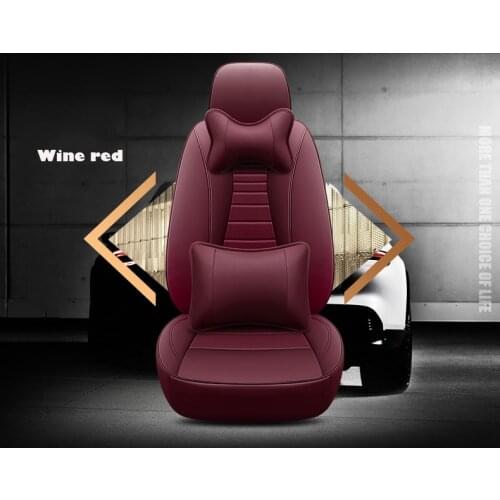 Custom cowhide car seat cover for Volkswagen Magotan Golf Tiguan Scirocco Touarege variant passat car accessories car styling