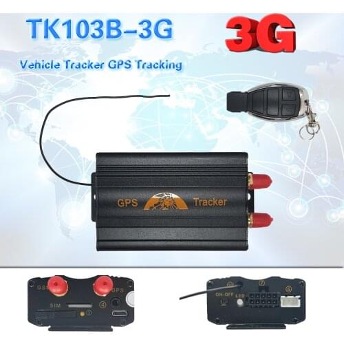 Best 3G GPS Car Tracker GPS103B-3G/TK103B-3G Coban GSM GPS Vehicle Tracker Motorcycle GPS Locator Remote Control Power Off alarm
