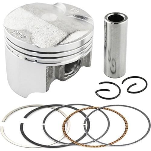 Motorcycle Piston & Rings Kit For HONDA VFR400 VFR 21 24 30 NC30 RVF35 NC35 VFR 400 VFR 21 24 30 NC30 RVF 35 NC35