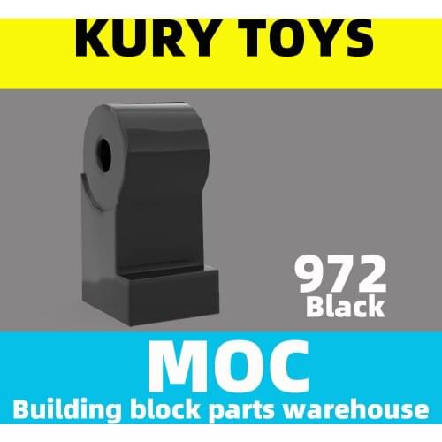 Kury Toys DIY MOC For 972 100pcs Building block parts For Body Part Leg, Left