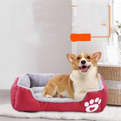 Dog beds for large medium winter Pets supplies accessories Underpad for dogs and cat house for animals sofa beds blankets