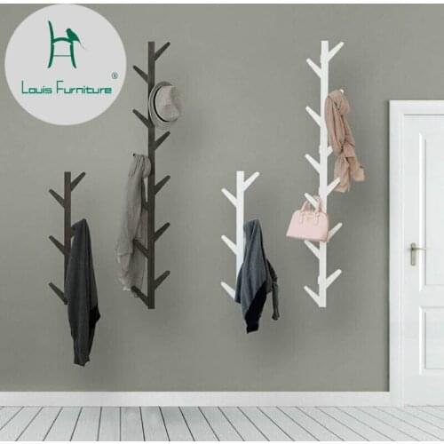Louis fashion Hanger adornment door decoration bedroom Raw wood color Minimalism