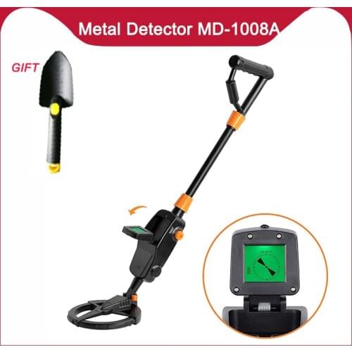 Gold Detectors Scanner Backlit MD4090 Underground Metal Detector Volume Control High sensitivity Digital LCD HD Display Beep DIY