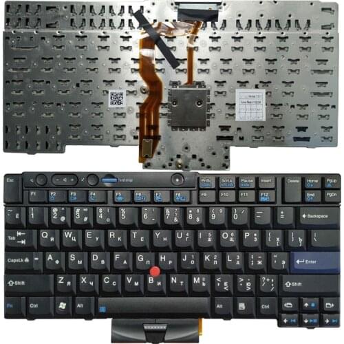 NEW RU For Lenovo ThinkPad T400S T410S T410 T410I T510 W510 T420 T420S W520 W510 X220T X220s X220i Russian laptop keyboard