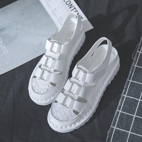 Women Sandals New Summer Shoes Woman Plus Size 40 Heels Sandals For Wedges Chaussure Femme Casual Gladiator Platform Shoes Talon