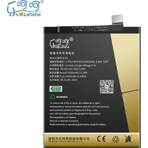 New Original LEHEHE Battery for Vivo X21i B-E2 3245mAh Smartphone Replacement Batteries with Tools Gifts