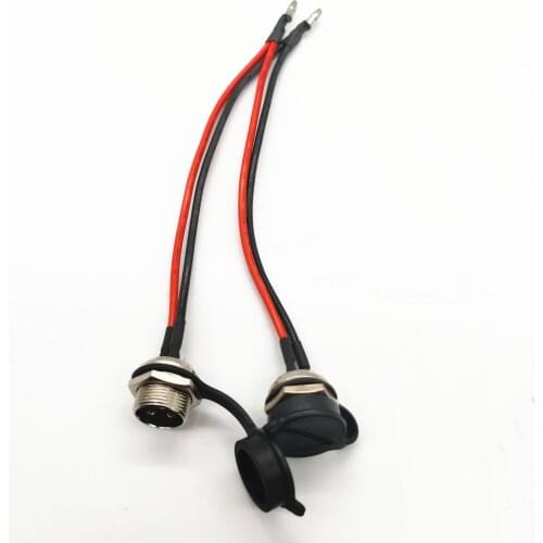 Auxiliary battery connecting port Charging interface charger of dualtron electric scooter