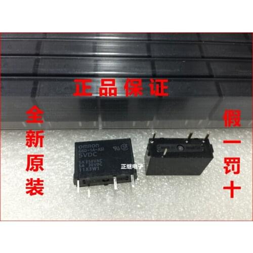 2pcs/lot New and original Power Relays G6D-1A-ASI 5VDC