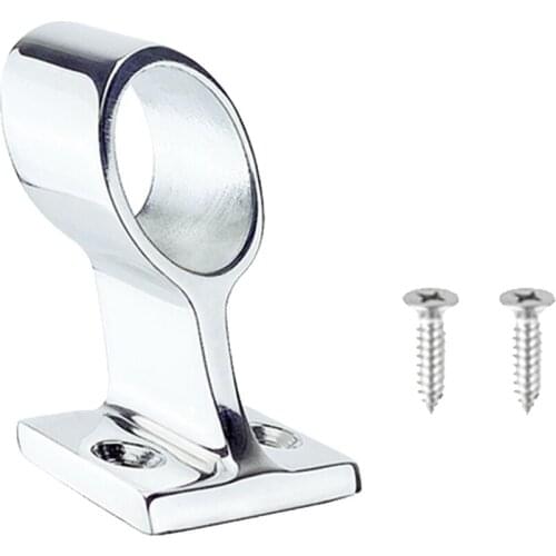 60 Degree Middle Stanchion Seat Marine Hand Rail Fitting 1" for Sailboat Yacht