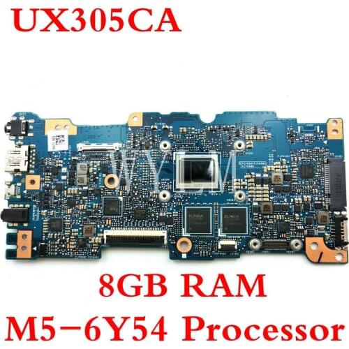 UX305CA M5-6Y54 Processor 8GB RAM Mainboard REV 2.0 For ASUS UX305 UX305C UX305CA Zenbook Laptop motherboard 100% Tested