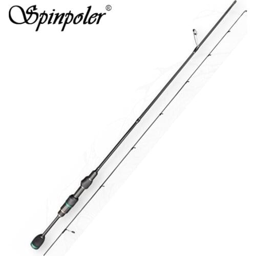 Cheap Sale 1.5m 1.68m 1.8m Super Light Spinning Rod Ultralight Solid Top Spin Fishing Rod 0.5-8g Lure Weight Super Power Pole