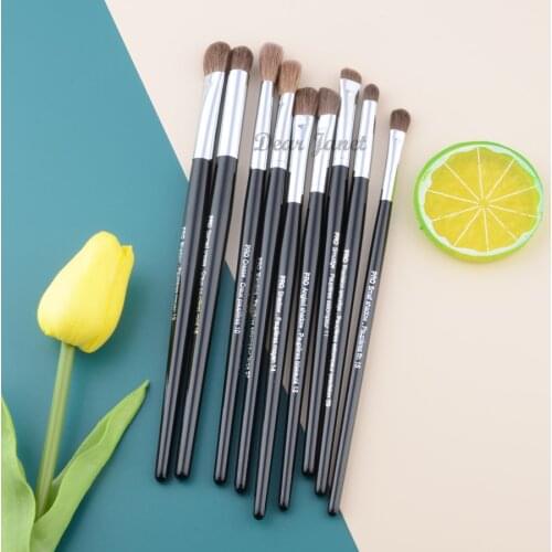 Pro Makeup brushes Eyeshadow detail eye make up brush Concealer highlight smudge crease blending shadow eyebrow liner Lip