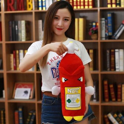 Creative simulation fire extinguisher pillow doll fire equipment cartoon modeling doll child firefighter fire extinguisher toy b