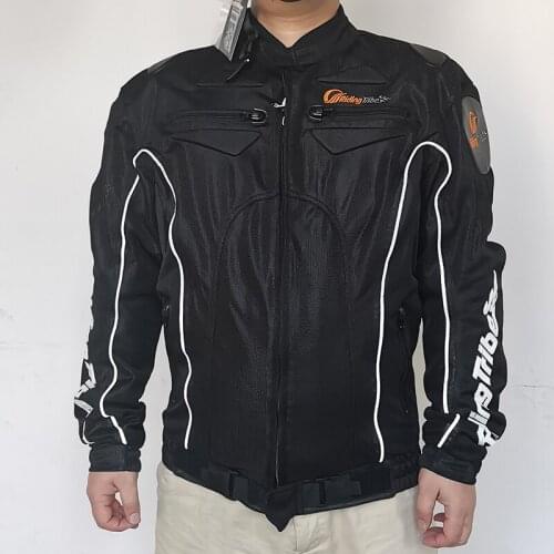 Men Motorcycle Breathable Jacket Full Armor Coat Motocross Riding ATV MX Armor Clothes Protective Gear JACKETS