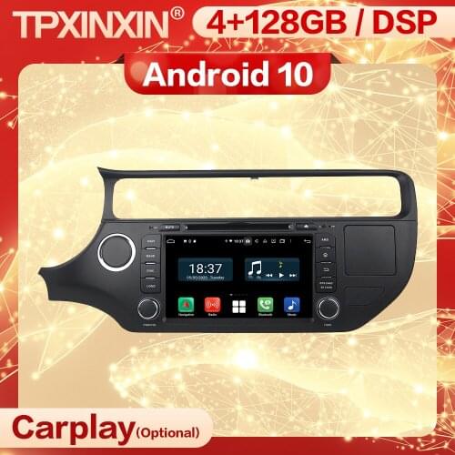 Carplay 2 Din Android 10 Multimedia Stereo Receiver For KIA K3 RIO 2015 2016 2017 2018 2019 BT WiFi Radio Audio Player Head Unit