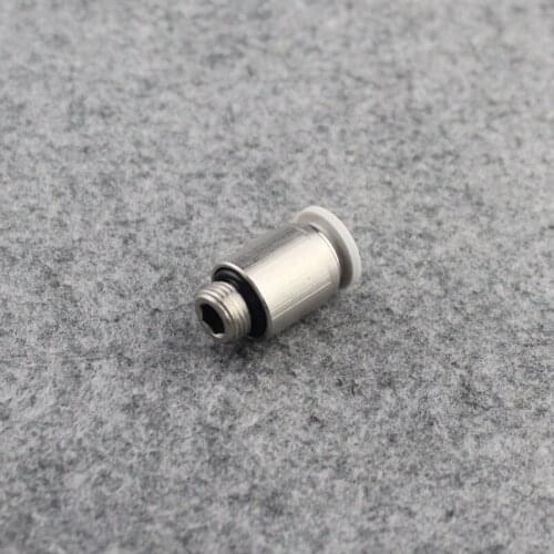 POC Round Male Connector POC 08-G01 BSPP G Threaded with O-ring quick air conncotor pneumatic one touch fittings