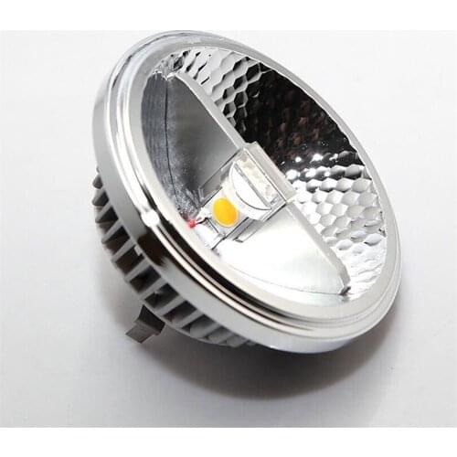 2pcs AR111 QR111 LED Spotlight 15W COB Warm Natural Cool White G53 GU10 LED Ceiling Lamps DC12V AC110V 220V Replace Halogen Lamp