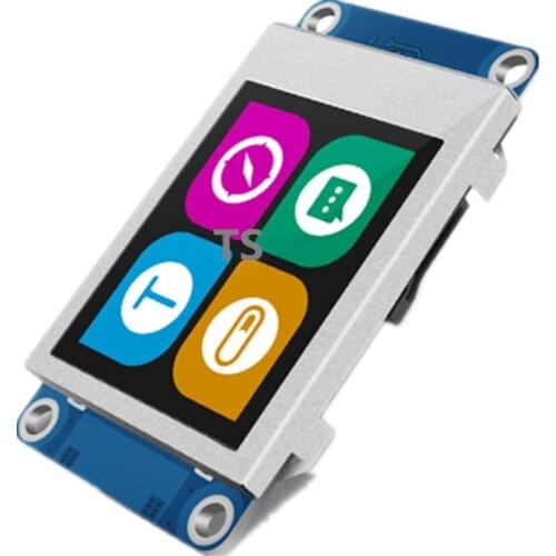 T1 serials TJC1612T118_011N 1.8 inch non-touch serial screen with font library for QR code display HMI human-computer TFT