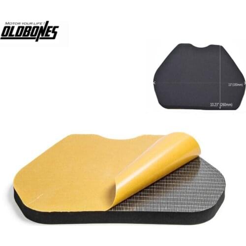 Motorcycle Race Racing Foam Seat Pad Adhesive 2cm Thick Black Universal Fit For Ducati For BMW For YAMAHA