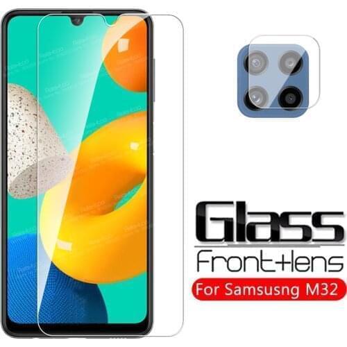 For Samsung M32 Glass Camera Tempered Glass For Samsung Galaxy M 32 SM-M325F Screen Protector Guard Armor Cover Protective Film